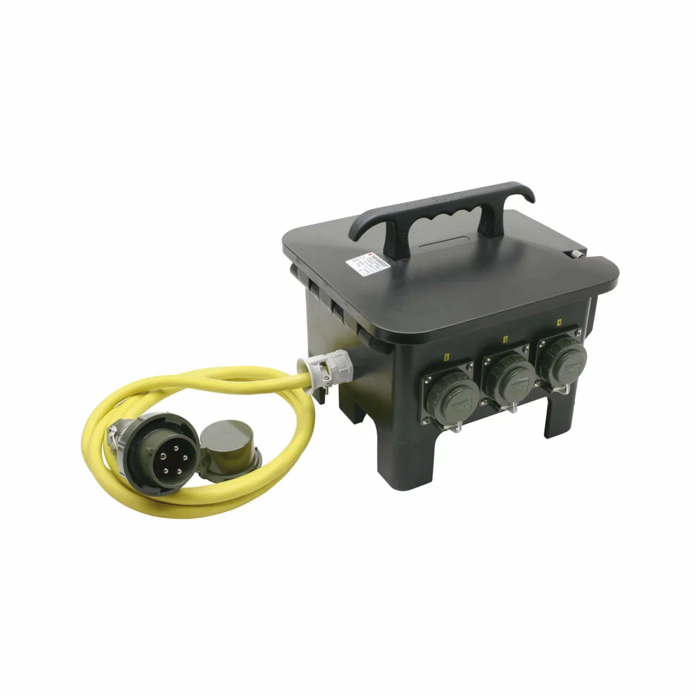 Razdjelnik struje Mennekes, 6 utičnica, THW-verzija 230 V/400 V, 32 A